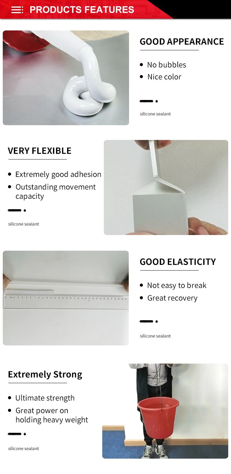 280ml multipurpose silicone glue sealant