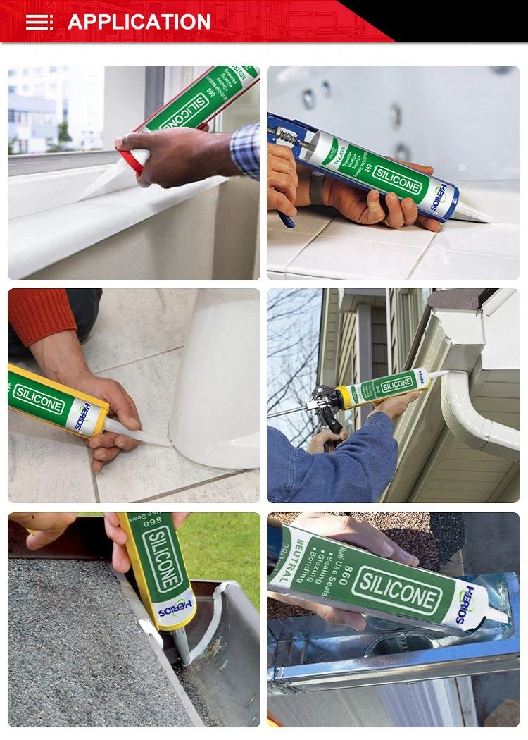 280ml multi-purpose silicone glue sealant door