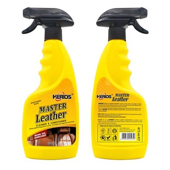 473 ml Herios Best in pelle cera in pelle per auto